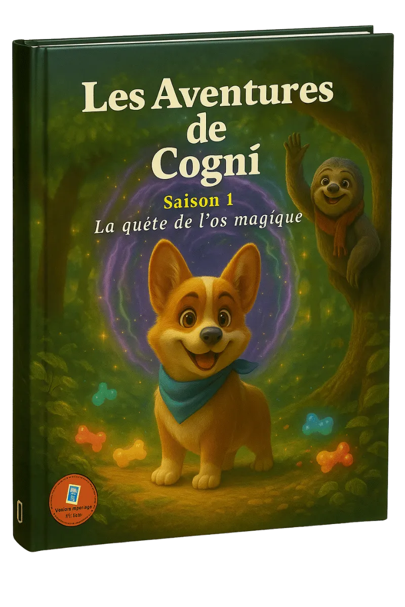 Cogni's Adventures Book Cogni's Adventures Book Cover - Interactive children's book with educational content